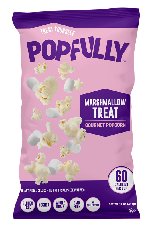 Marshmallow Treat Ready To Eat Popcorn