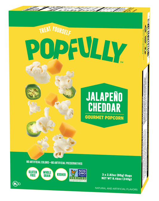 JALAPENO CHEDDAR Microwave Popcorn