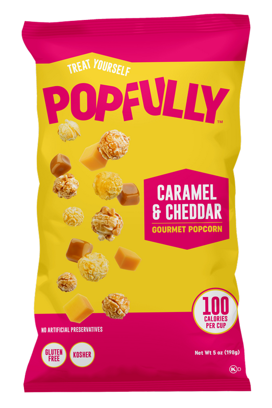 Caramel & Cheddar Ready To Eat Popcorn